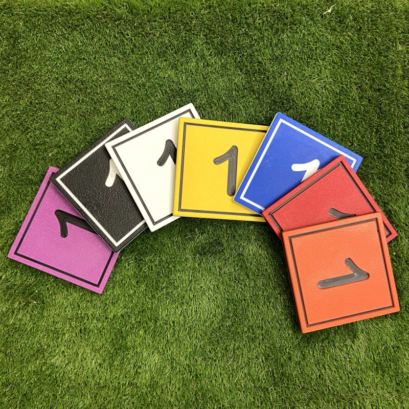 plaque au sol gravure simple