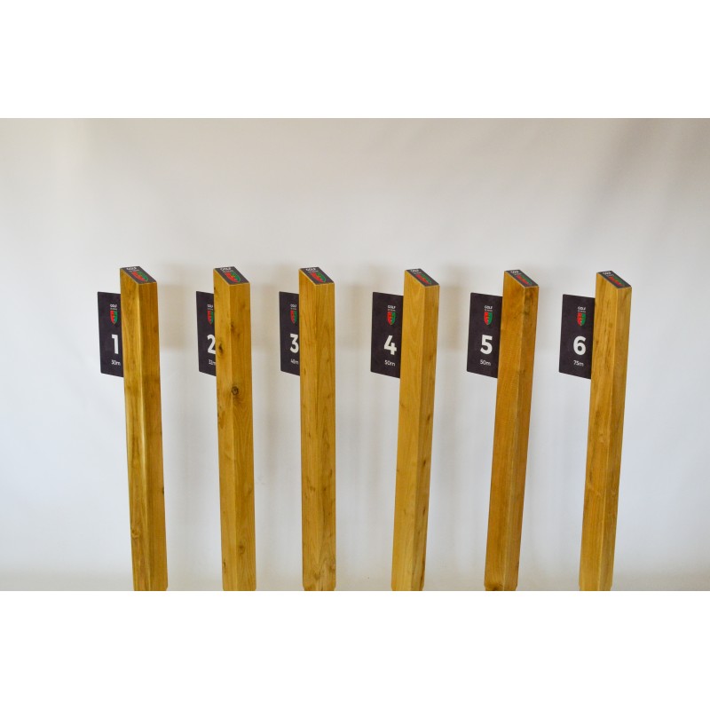 Signalétique en drapeau