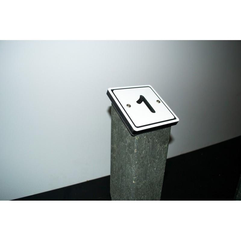 balise d'emplacement chiffre