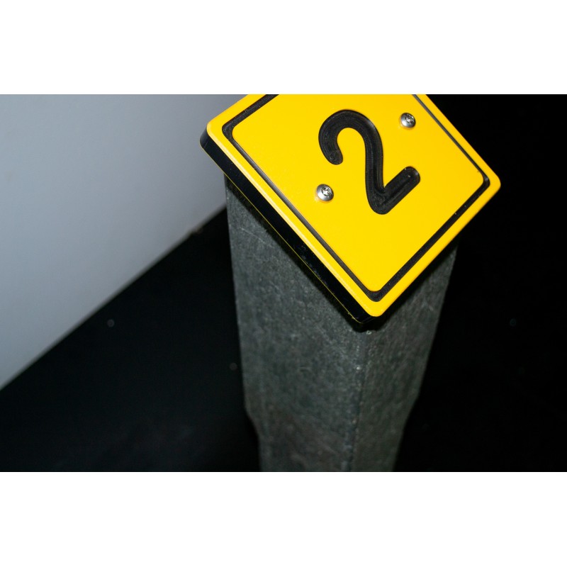 Poteau en plastique recyclé