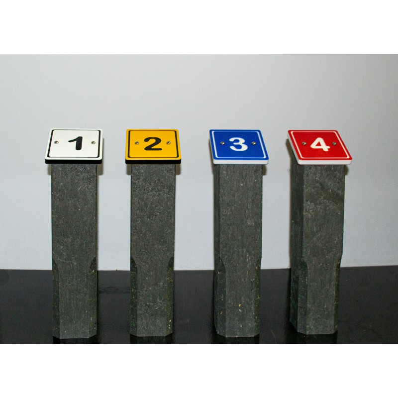 Plaque numéro gravée en multidura