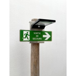 borne lumineuse signalétique