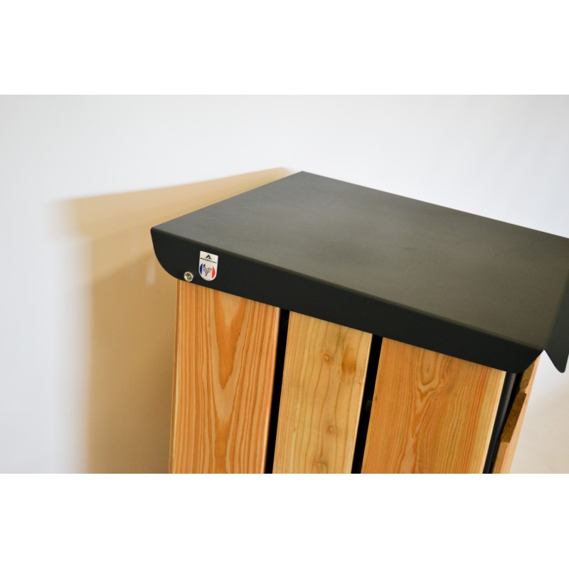 Poubelle vue de haut