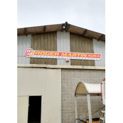 Impression contrecoller sur alucomposite pour enseigne