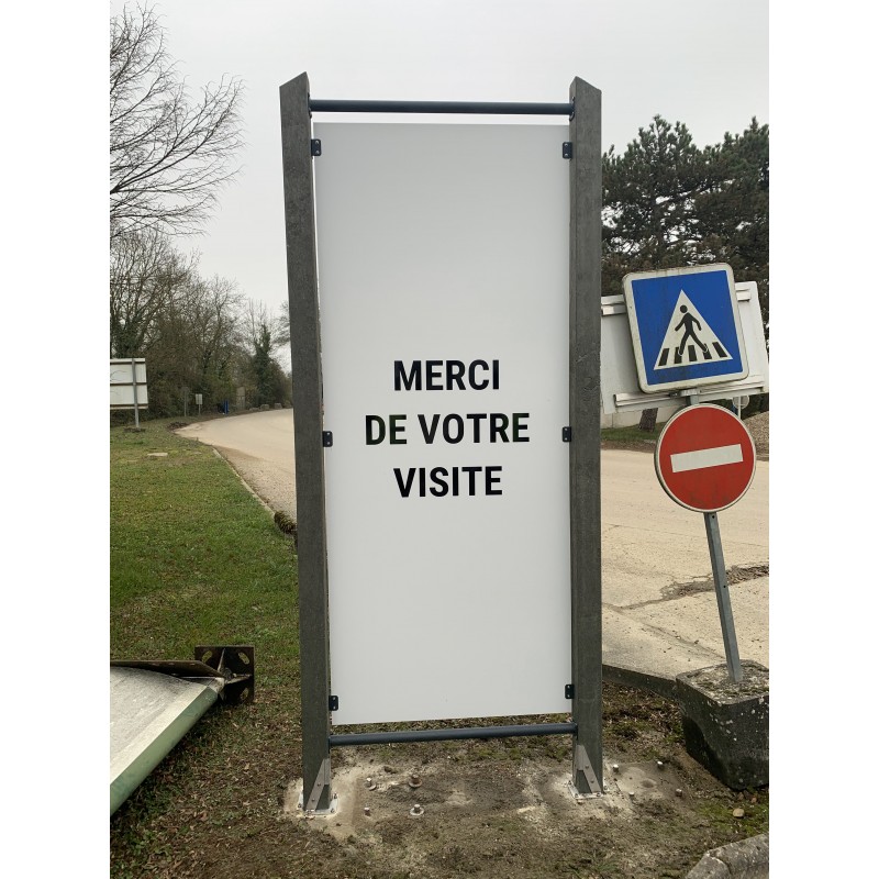 panneau structure en plastique recyclé