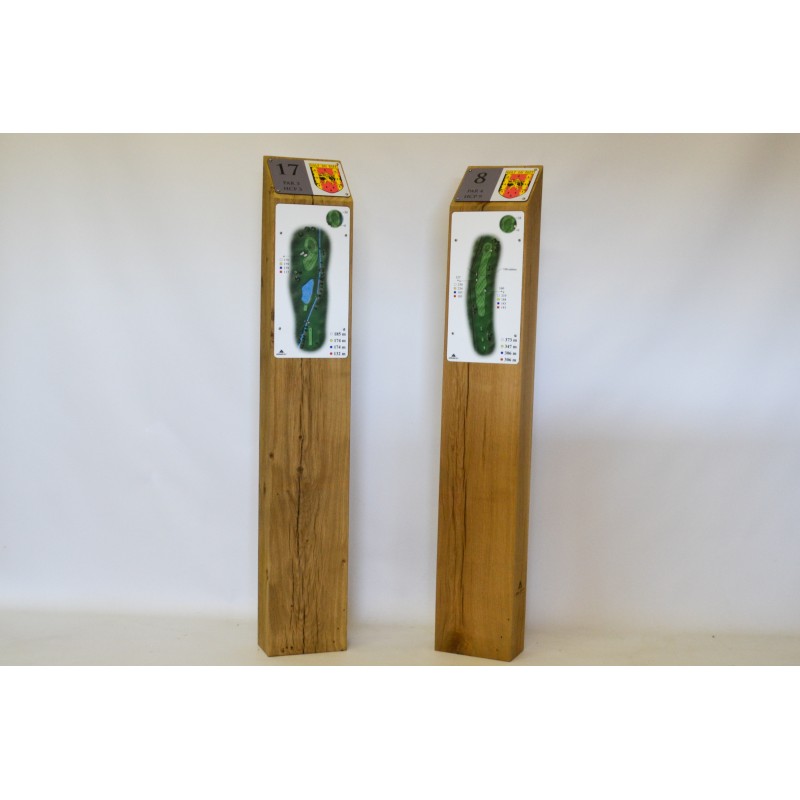 Panneau de départ golf