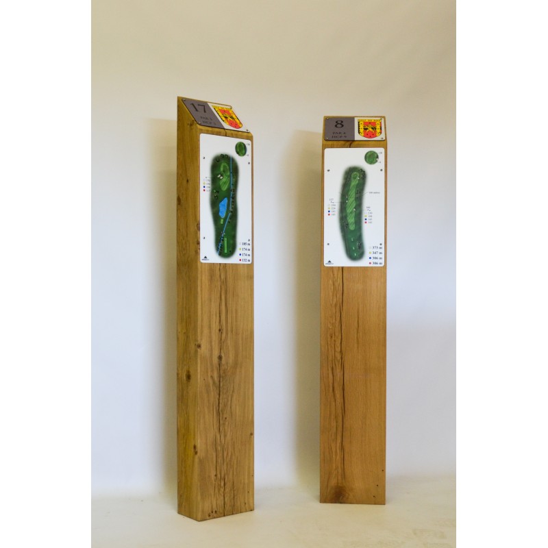 Totem en bois