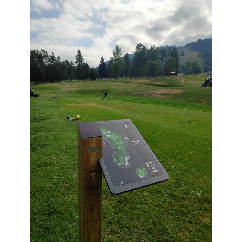 Signalétique pour golf