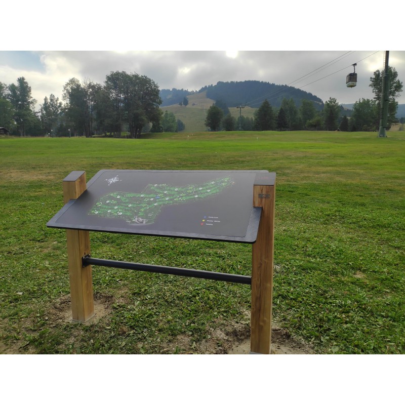 tableau d'orientation aspect naturel et moderne