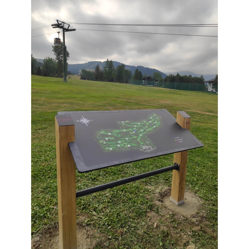 Panneau type table d'orientation