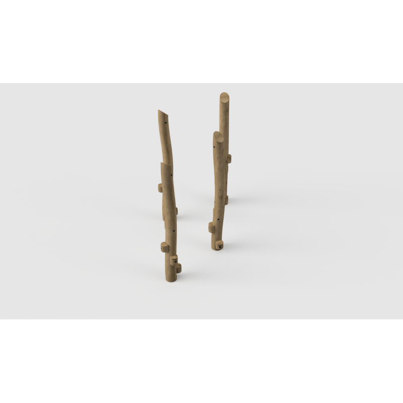 Parcours de jeu pour enfant en Robinier massif PEFC