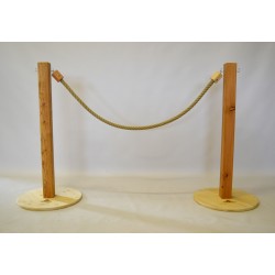 Potelet de guidage bois massif