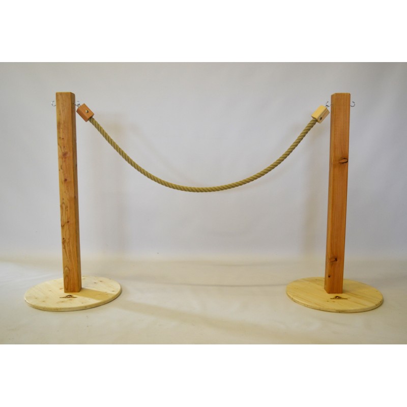 Potelet de guidage bois massif