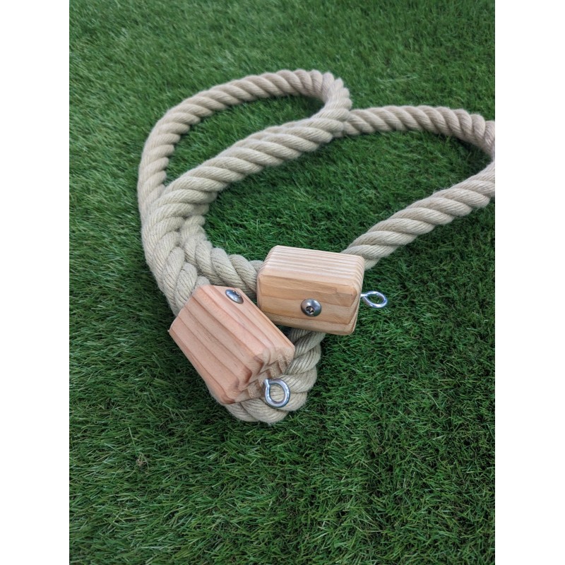Cordage pour file d'attente bois