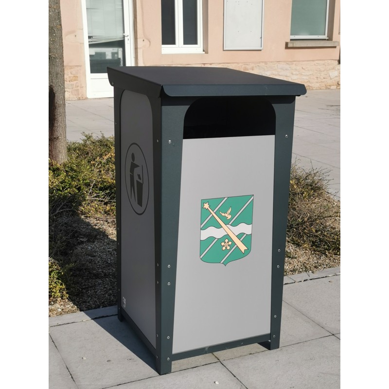 Point de collecte personnalisé avec logo