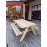 Table naturelle acacia poncé