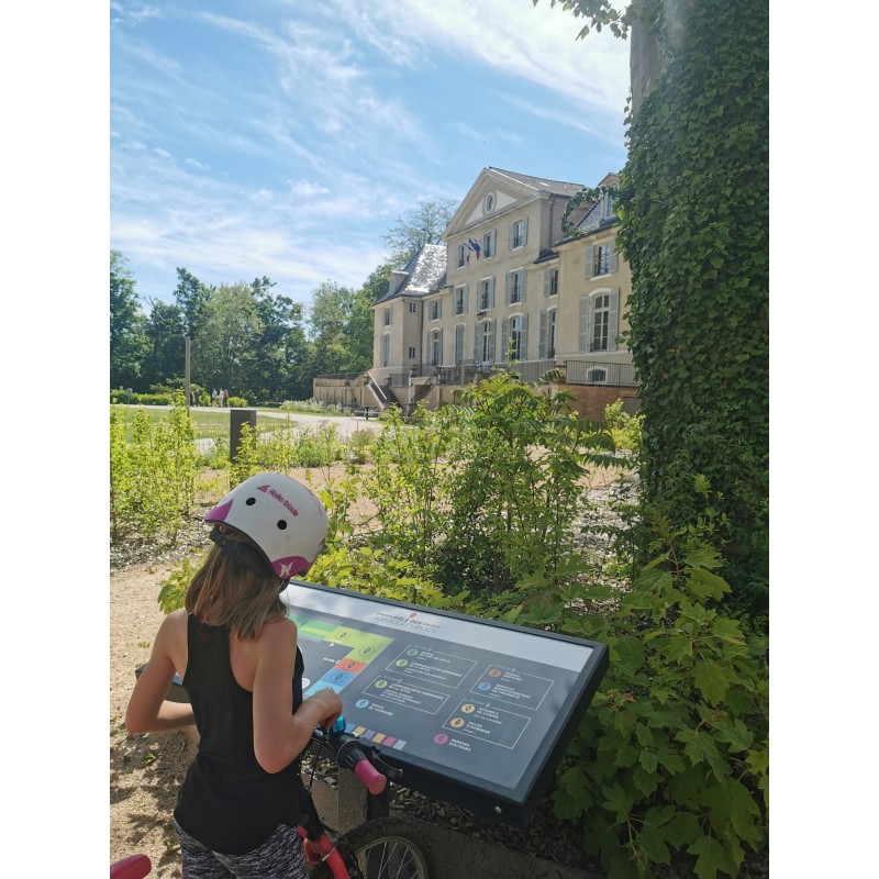 Table orientation touristique plan vue paysage