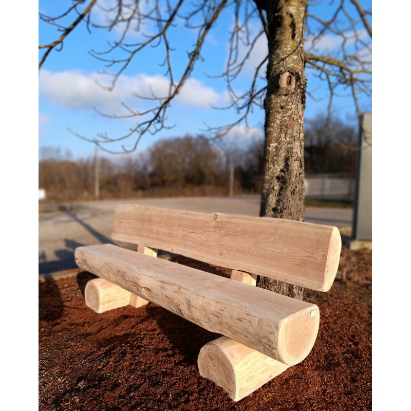 Banc rondin douglas Morvan