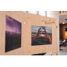 Panneau en bois personnalisé pour exposer