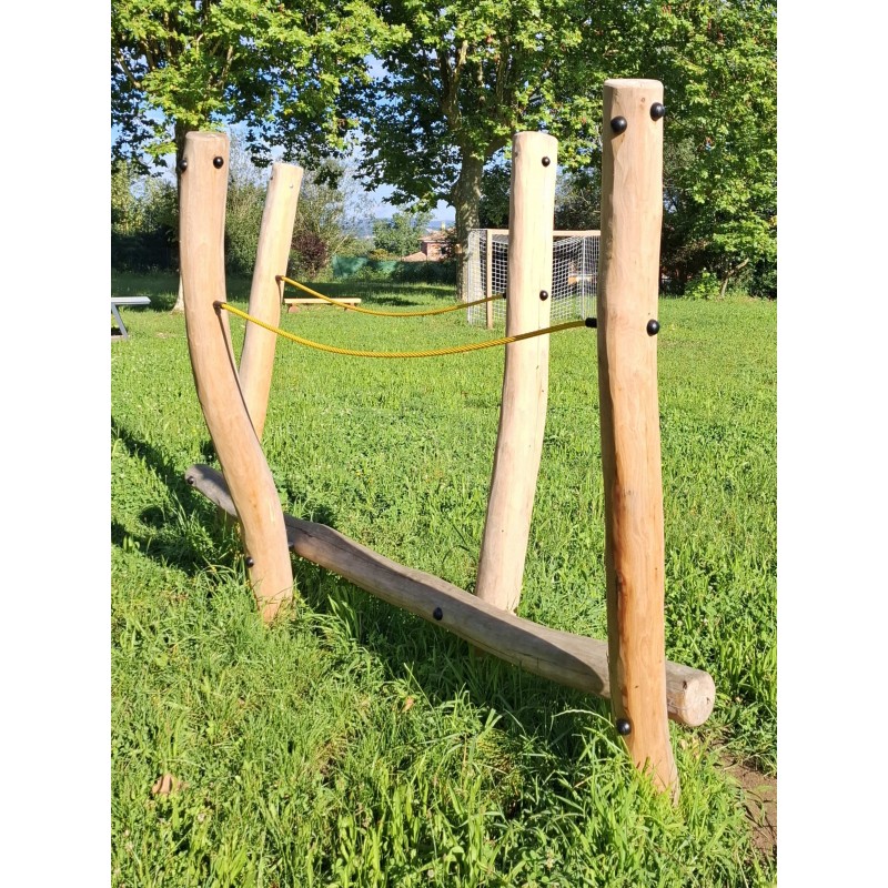 Jeu équilibre en bois et robinier