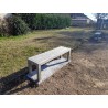 Banc solide et durable