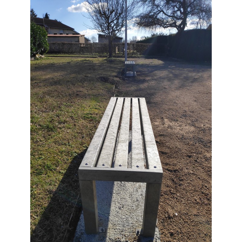 mobilier urbain banc