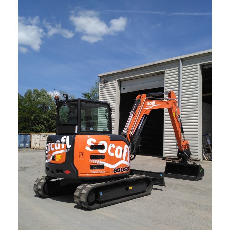 pose adhésif engin TP