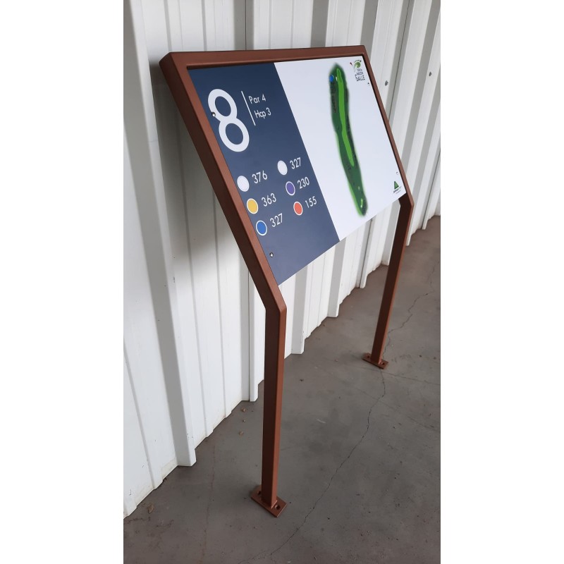 Fabrication Ain signalétique touristique