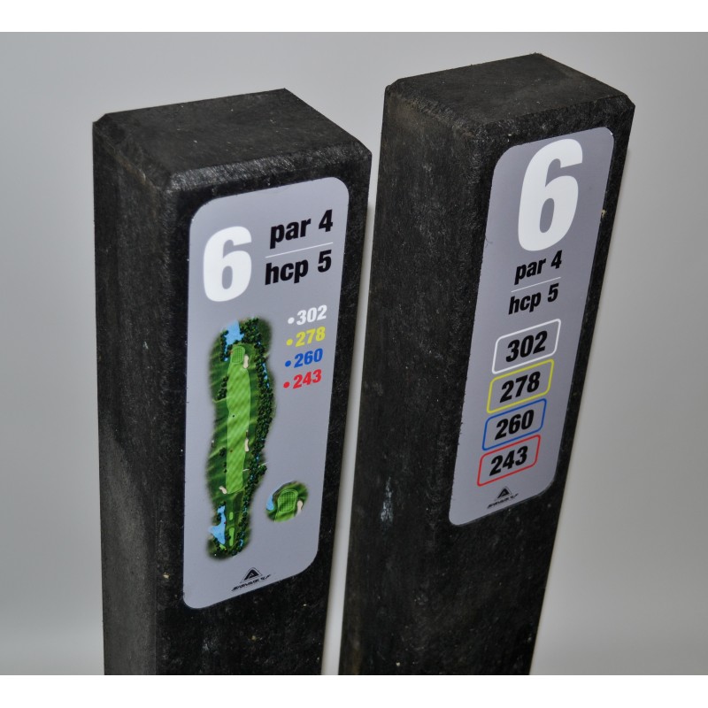 panneau de trou encastré et maintenu par fixation