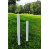 Piquet d'obstacle blanc avec pointe